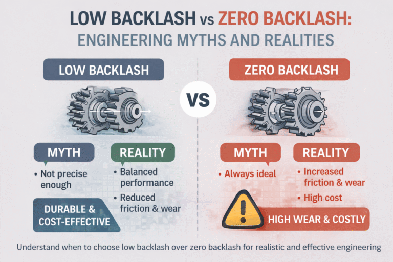 Low Backlash vs Zero Backlash: Which Gear System is Best for Your ...