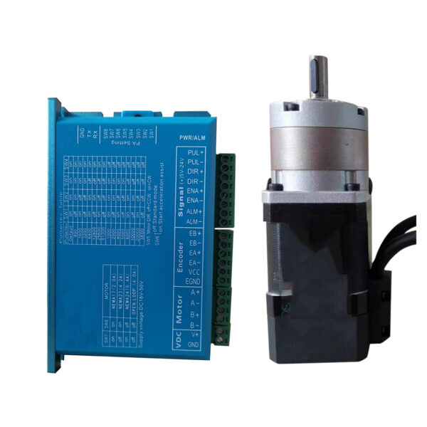 NEMA 17 Closed-Loop Stepper Motor with Planetary Speed Reducer Gearbox and Encoder NEMA 17 stepper motor with planetary speed reducer gearbox and encoder