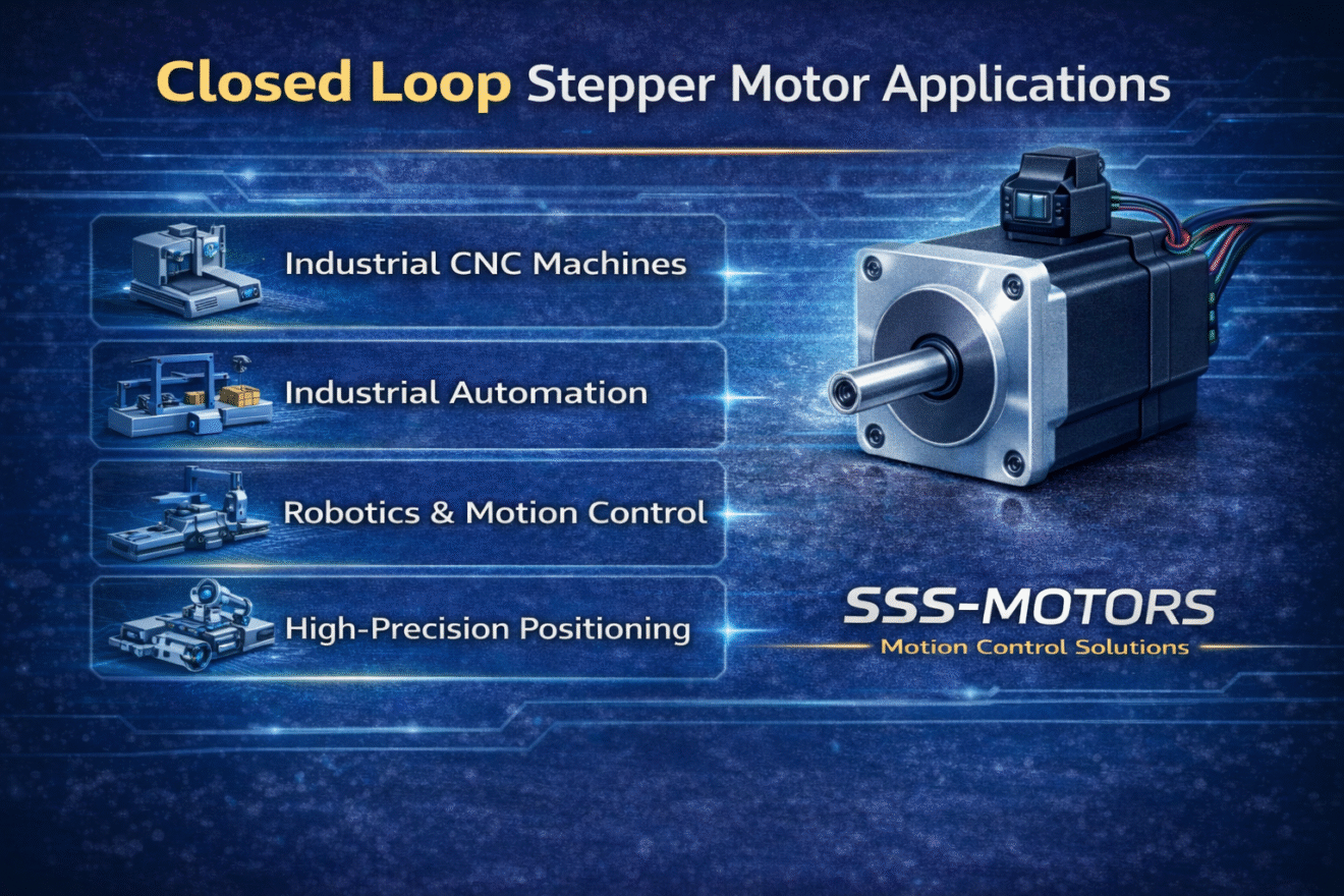 Closed Loop vs Open Loop Stepper Motor: Differences and Applications