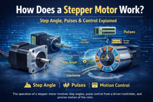 Stepper Motor Types Explained: PM, VR and Hybrid Stepper Motors