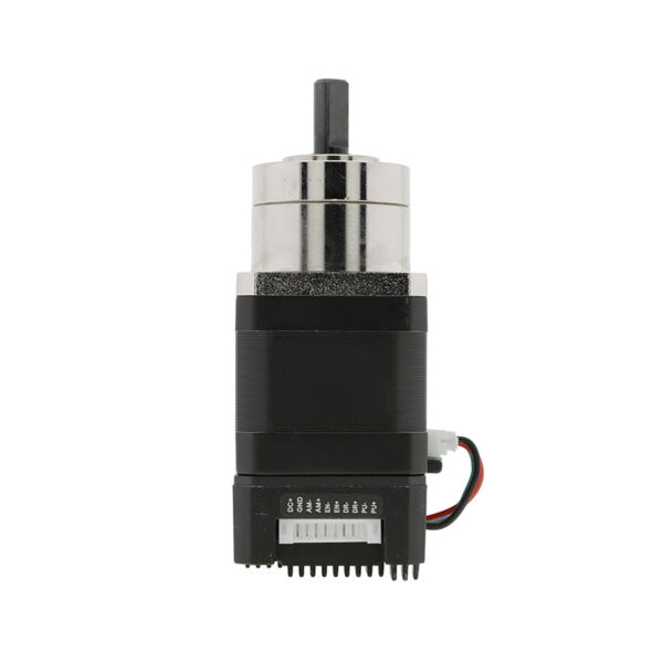 Stepper Motor with Integrated Closed-Loop System Integrated closed-loop stepper motor with advanced control system.