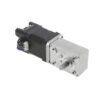 NEMA 17 Worm Gear Motor Output Shaft and Worm Drive Gear nema 17 worm gear motor output shaft with worm drive gear