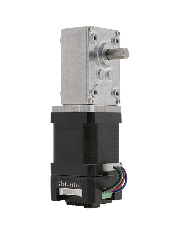 NEMA 17 Worm Gear Motor 24V with Self Locking Worm Gearbox NEMA 17 worm gear motor 24V self locking stepper motor with worm gearbox