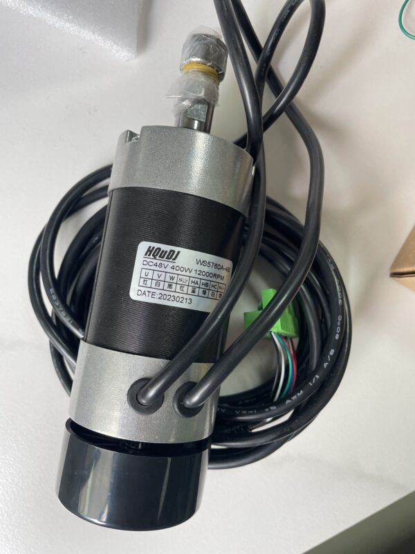 48V Brushless Spindle Motor 400W CNC Router Spindle 48V 400W brushless spindle motor cnc spindle motor flat product view