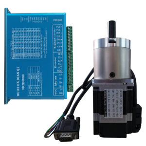 NEMA 23 planetary gear motor with 56PG precision planetary gearbox and closed loop encoder